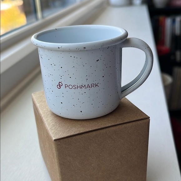 Cozy Mini Black and White Speckled Mug - Picture 1 of 6